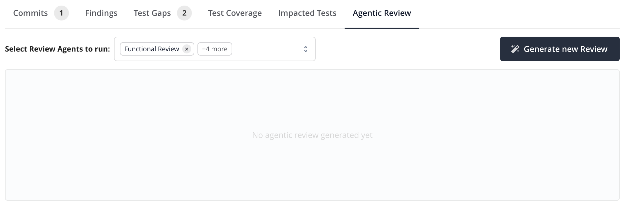 Starting an Agentic Review