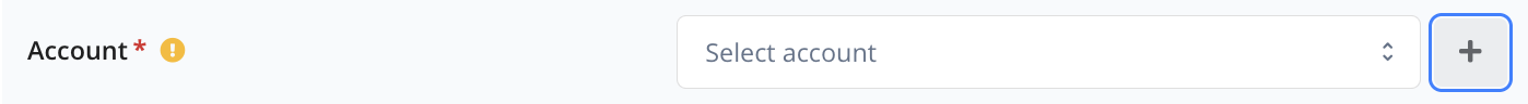 Create Account Button