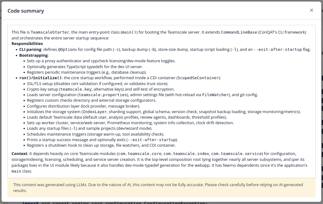 Code Summary