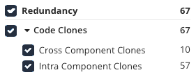 Cross Component Clone Findings