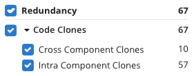 Cross Component Clone Findings