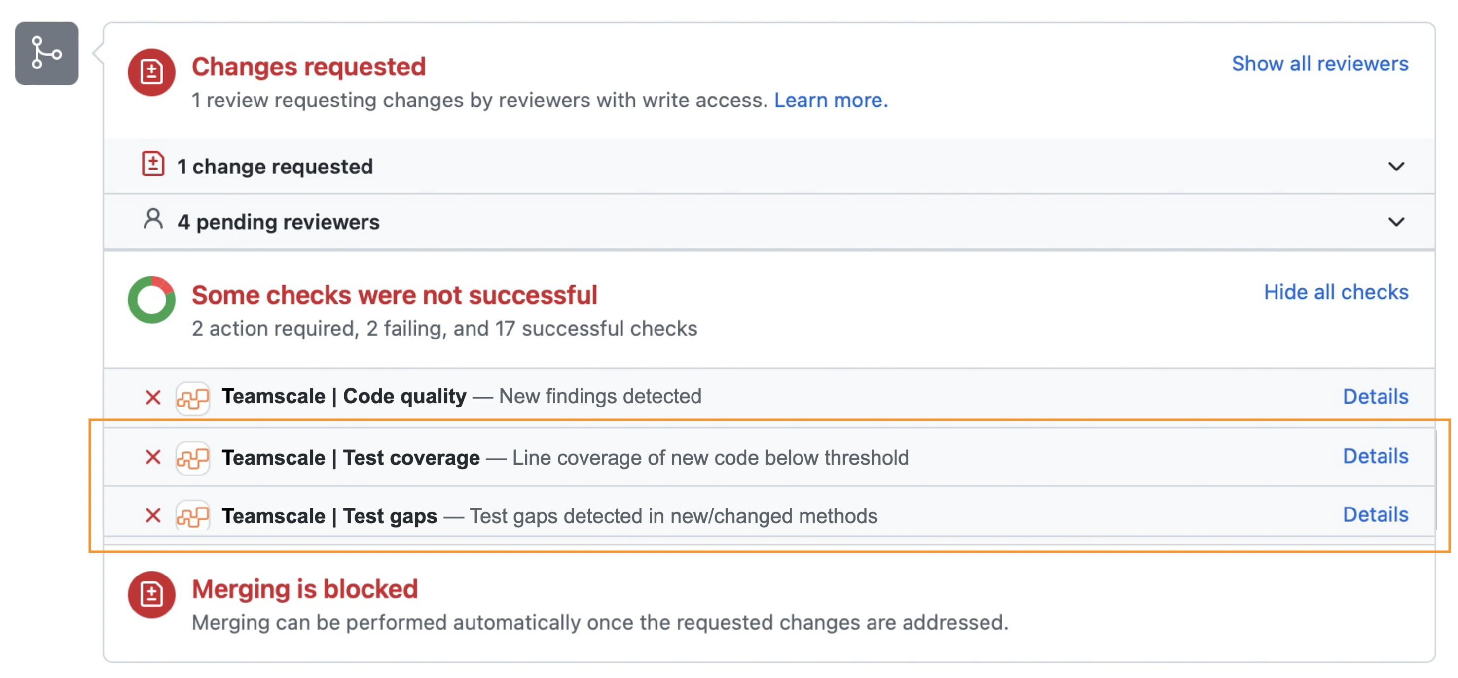 GitHub Test-Related Checks