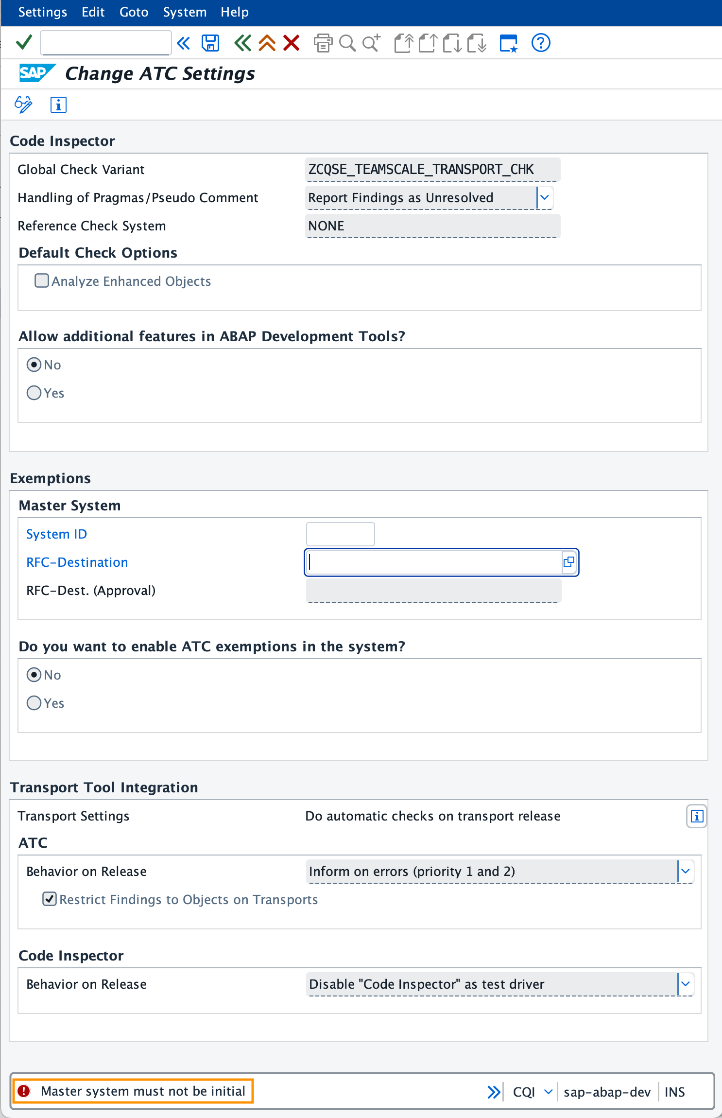 Error Message Screenshot