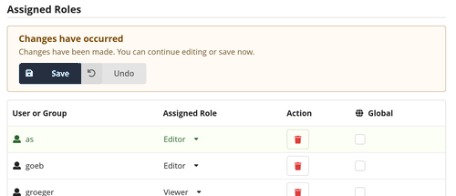 Assigning a Basic Role for Analysis Profiles