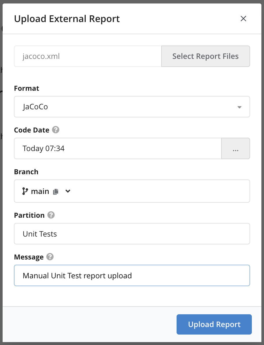 Image: projects-upload-report-dialog