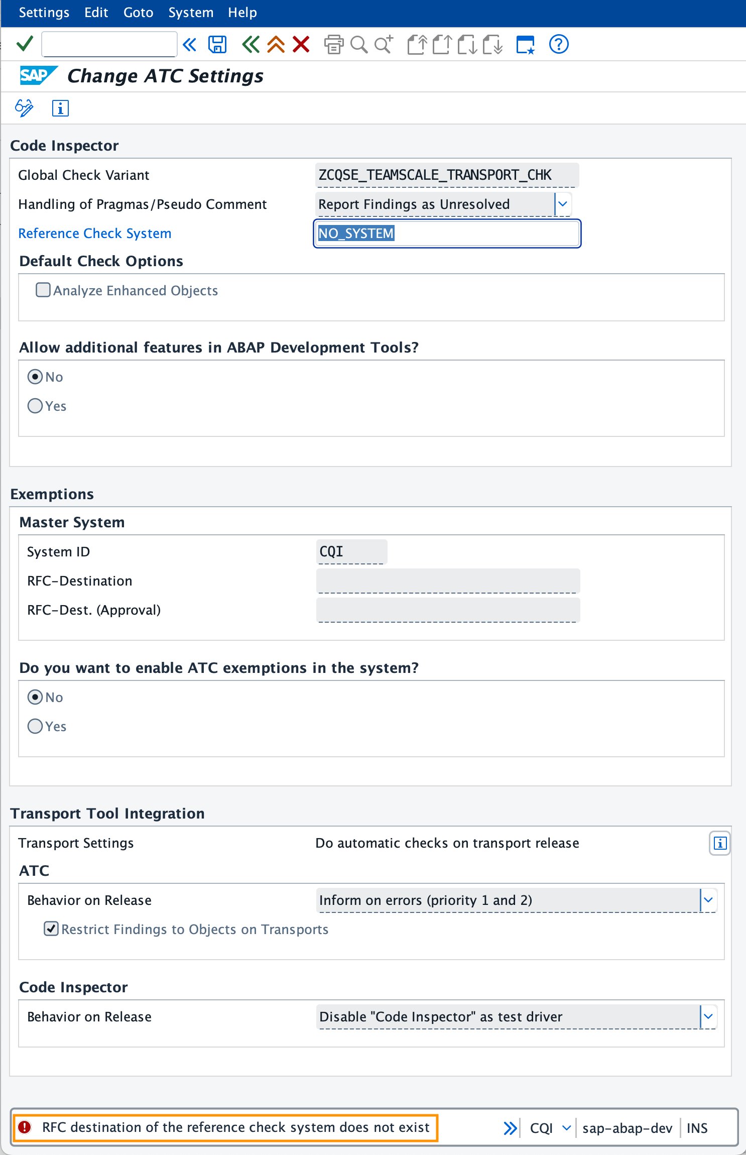 Error Message Screenshot