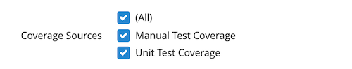 Coverage Source for Test Gap Analysis