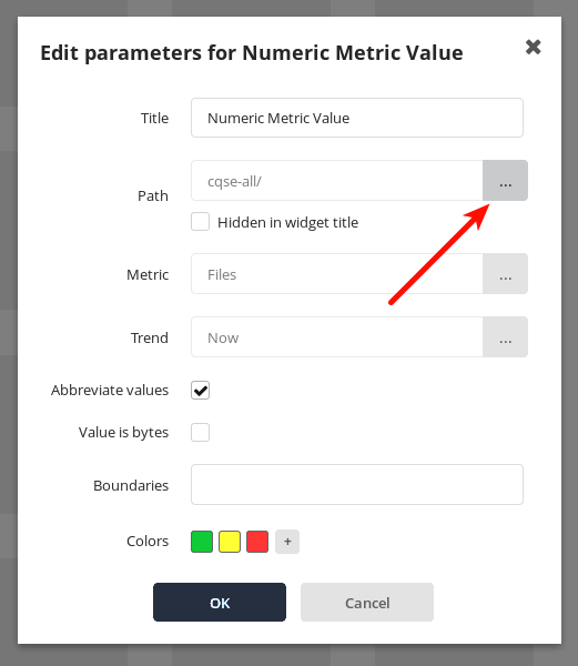 Widget Options